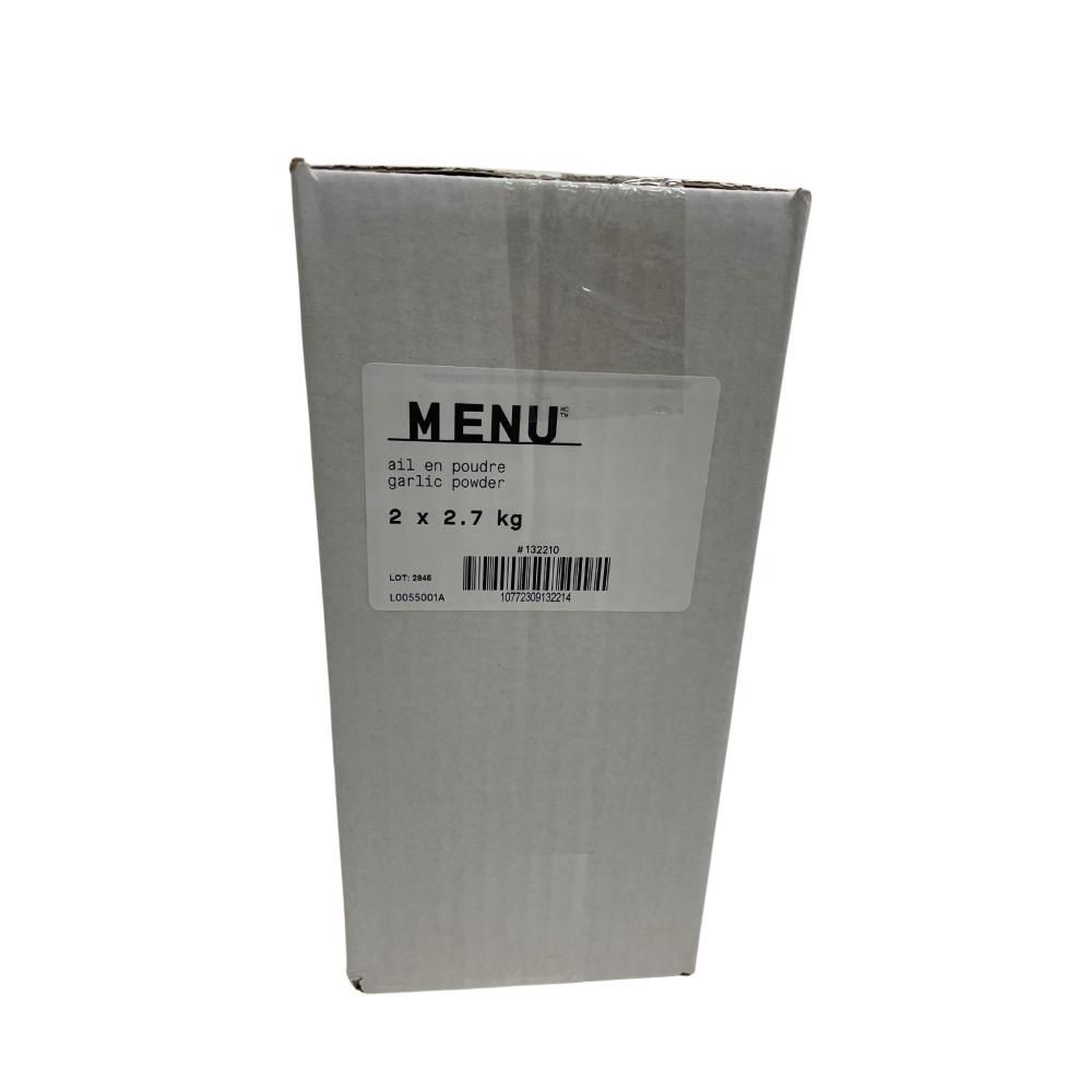 Menu Garlic Powder, 2.7 Kg -- 2 Per Case