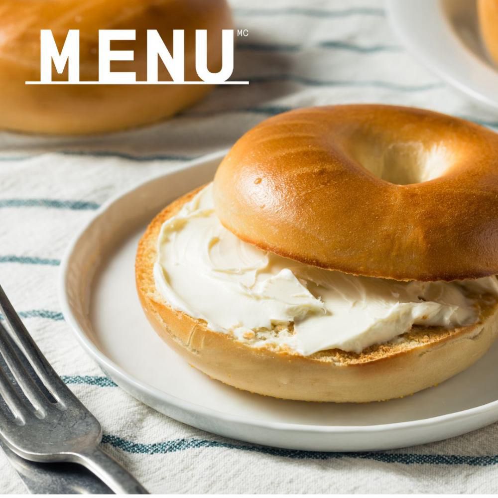 Menu Sliced Plain Bagel, 90 G -- 60 Per Case