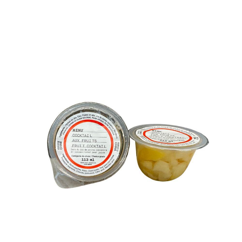 Menu Fruit Salad In Pear Juice, 113 Ml -- 24 Per Case