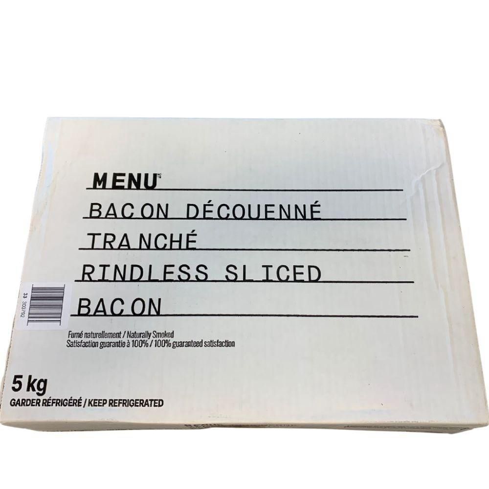 Menu 2 In 17 Slices Smoked Bacon, 5 Kg