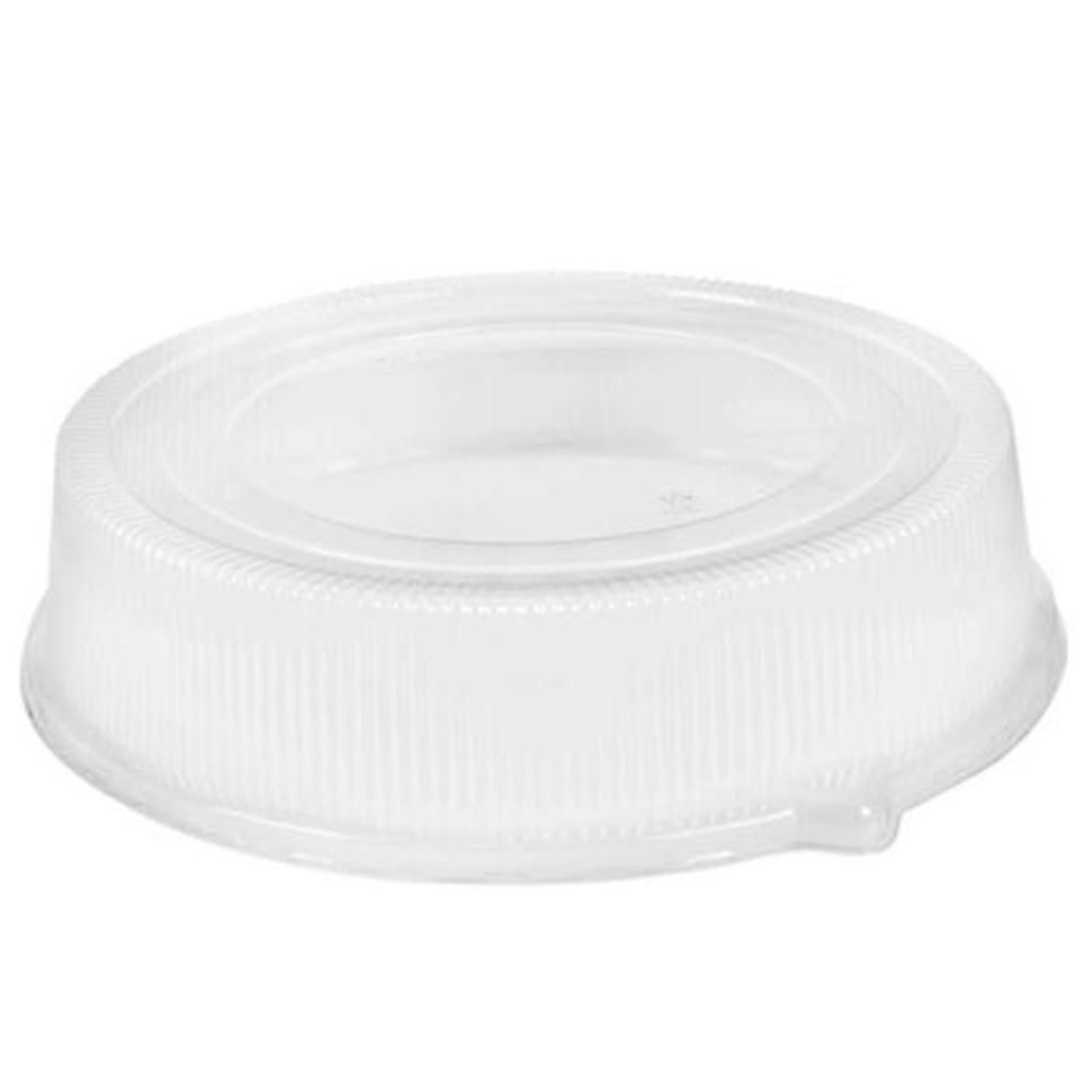 Pactiv 16 In Pet Plastic Dome Lid Only, 50 Count