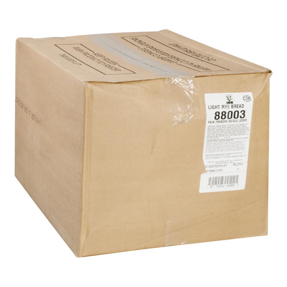 Backerhaus Veit Pain De Seigle Léger Tranché, 650 G -- 14 Par Boîte