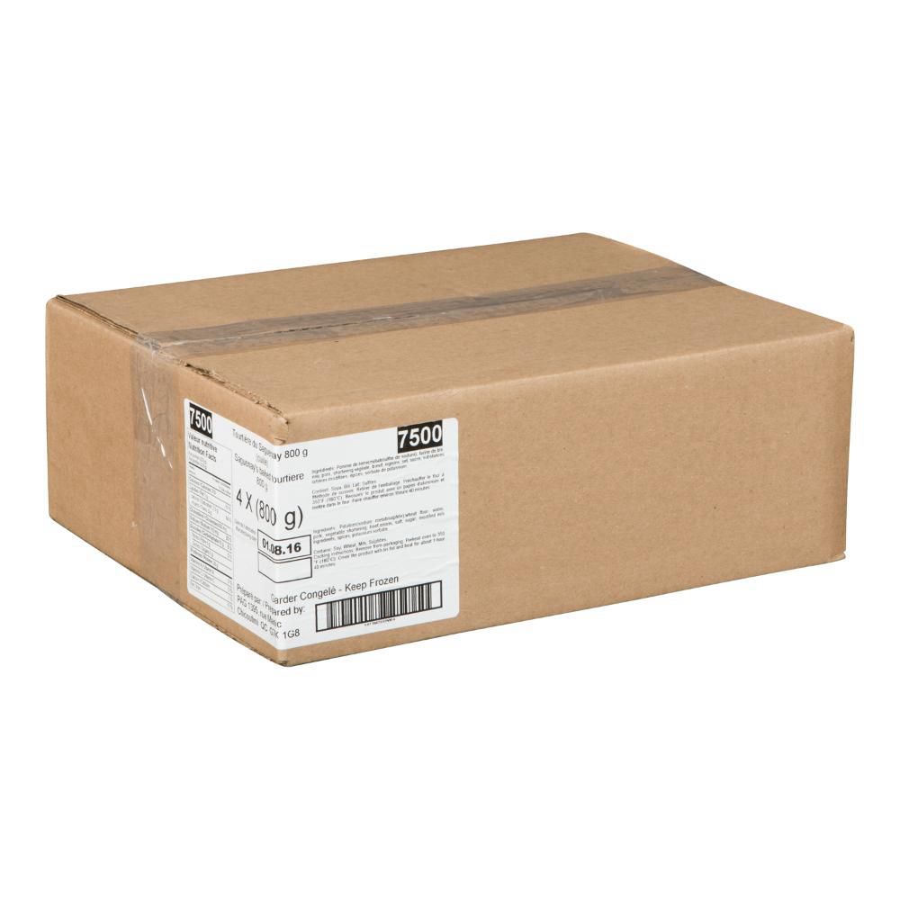 Pag Saguenay Cooked Tourtiere, 800 G -- 4 Per Case
