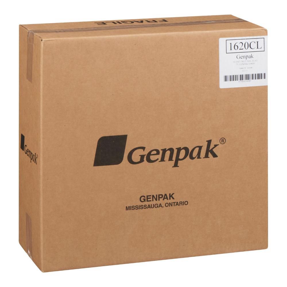 Genpak Couvercle Translucide Hips Avec Trou Pour Gobelet De Boisson Froide De 12 À 20 Oz -- 1 000 Par Caisse