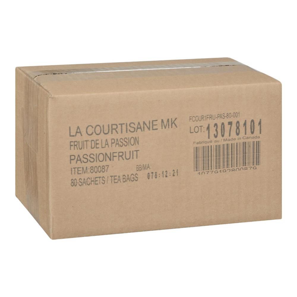La Courtisane Passion Fruit Herbal Tea Bag -- 80 Per Case