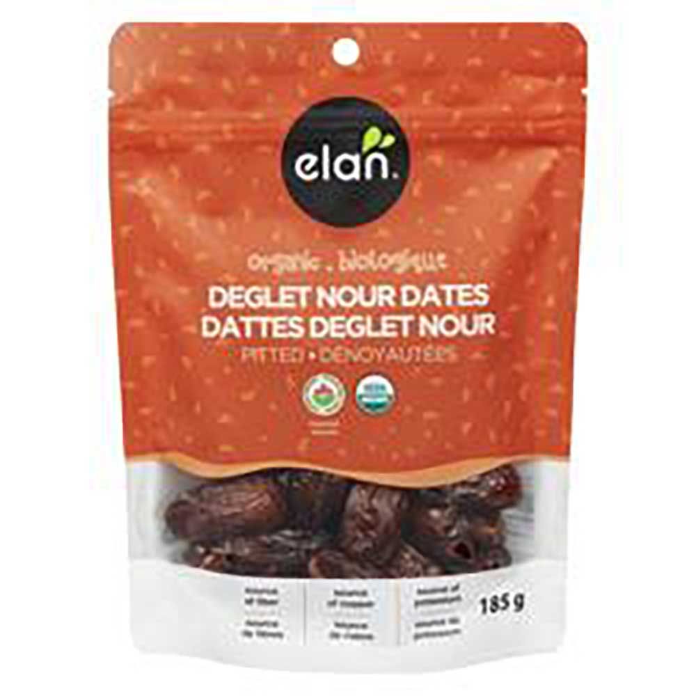 Elan Organic Pitted Dates, 185 G -- 8 Per Case