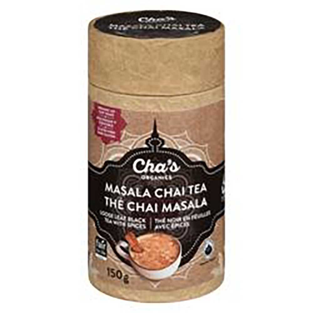 Cha's Organics Masala Chai Black Tea, 150 G -- 6 Per Case