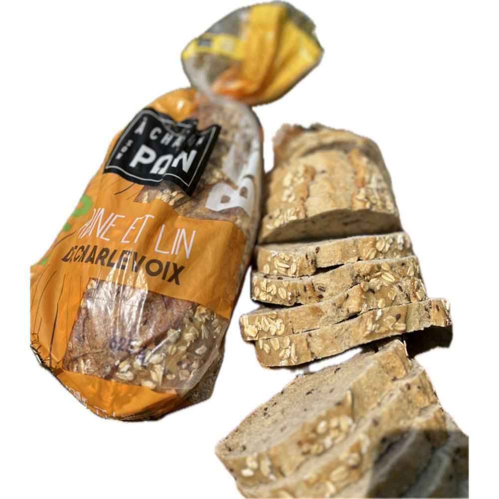 Chacun Son Pain Belgian Oat And Flax Sliced Bread, 625 G -- 14 Per Case