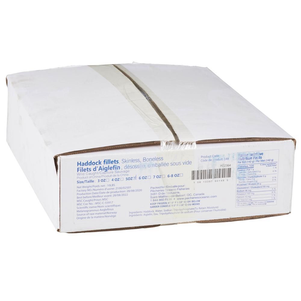 Oceanic 5 Oz Iqf Haddock Fillet, 4.54 Kg