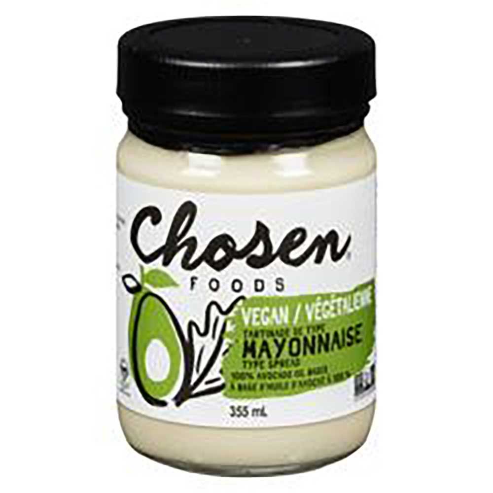 Chosen Foods Mayonnaise Végétalienne À L'huile D'avocat, 12 Oz -- 6 Par Boîte