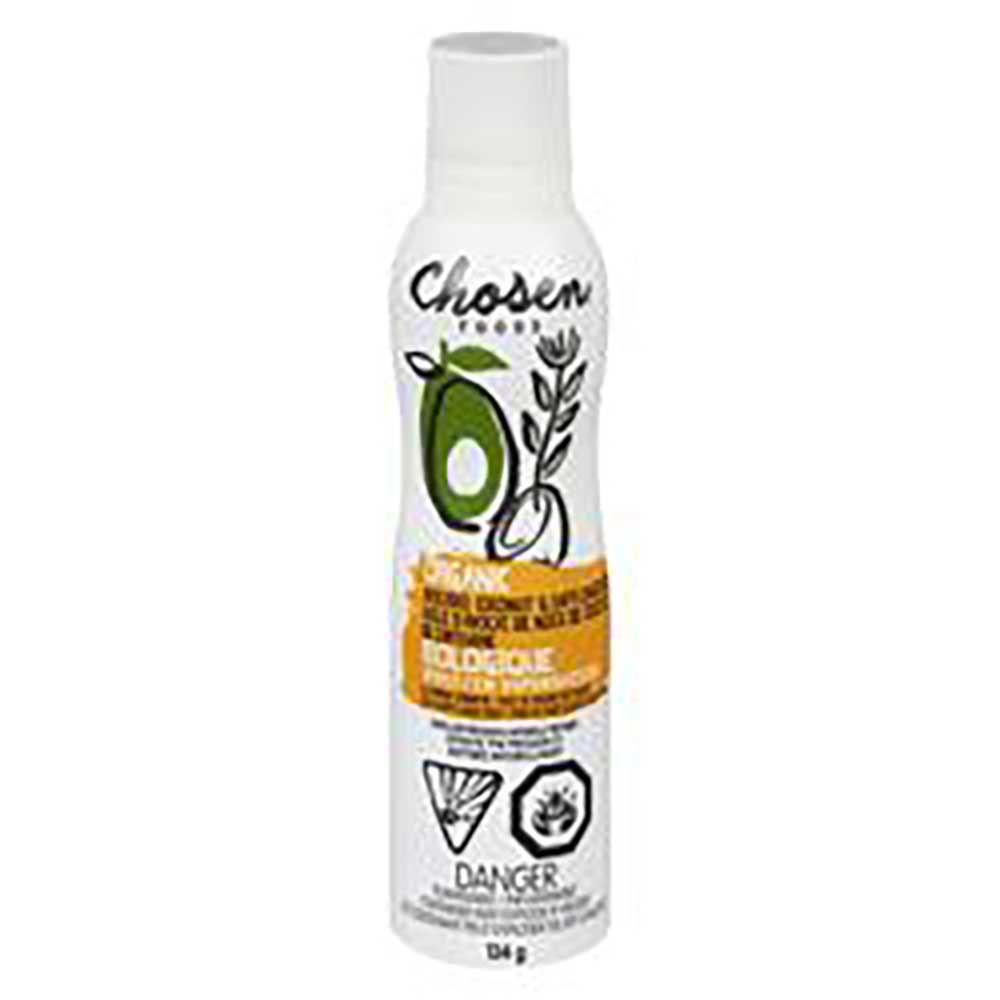 Chosen Foods Organic Avocado Coconut Safflower Spray, 134 G -- 6 Per Case