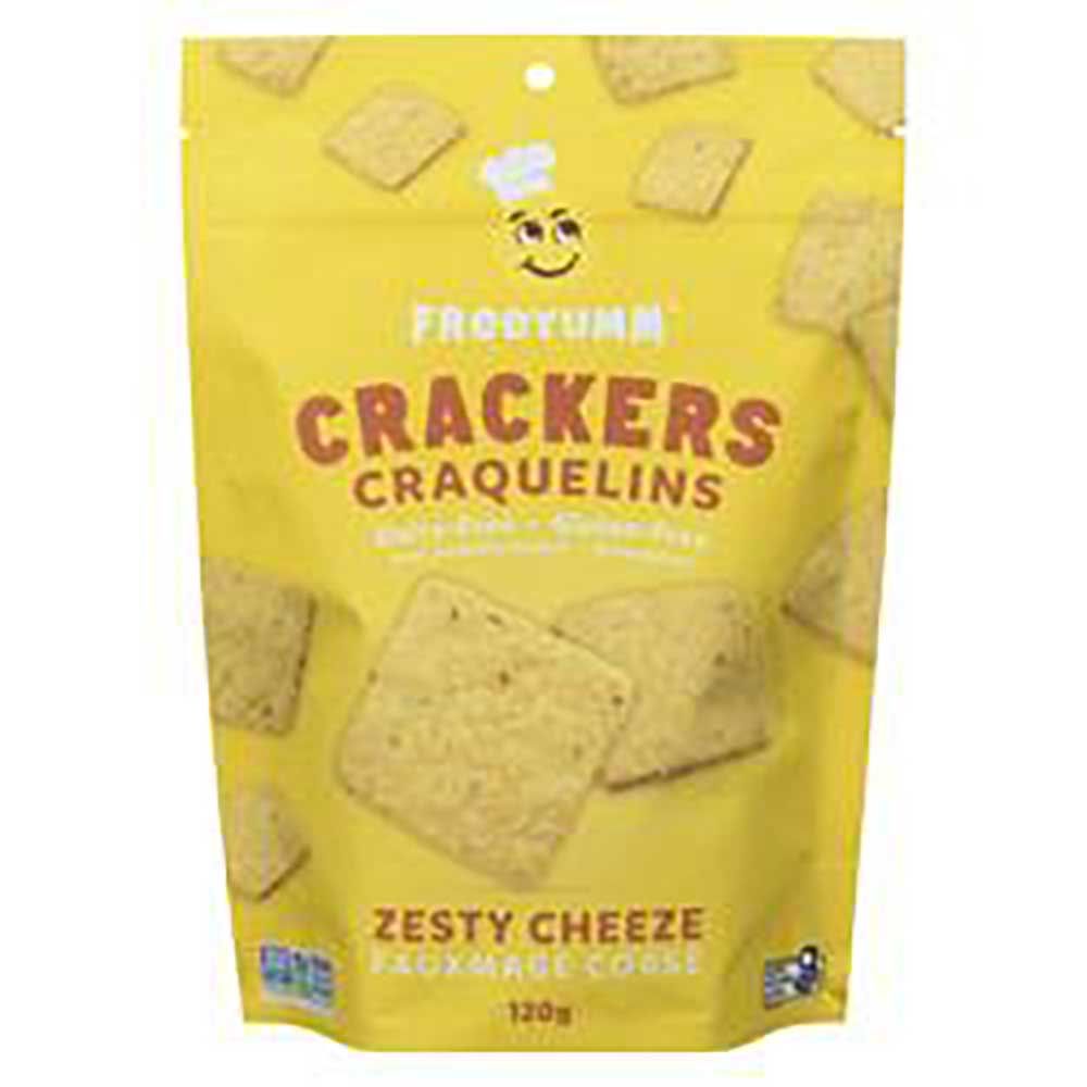 Freeyumm Craquelins Au Fromage Piquants, 120 G -- 6 Par Boîte