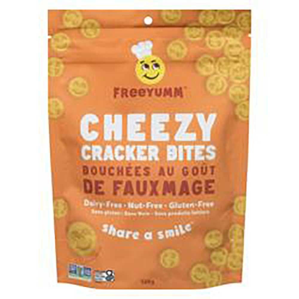 Freeyumm Bouchées De Craquelins Au Fromage, 120 G -- 6 Par Boîte