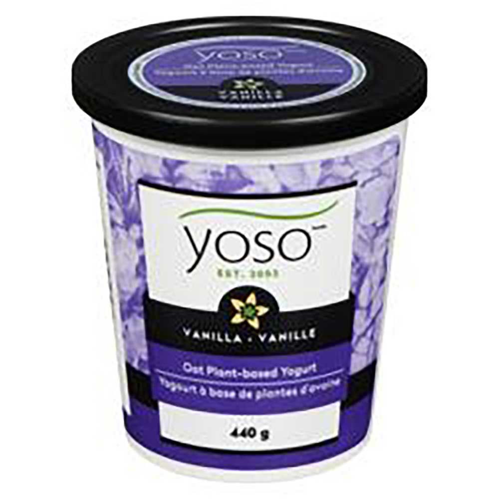 Yoso Vanilla Oat Plant-based Yogurt, 440 G -- 6 Per Case