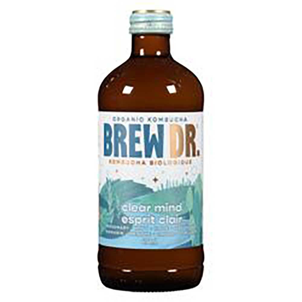 Brew Dr. Clear Mind Kombucha, 414 Ml -- 12 Per Case