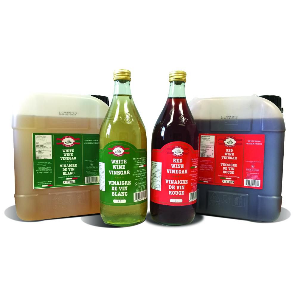 Villa Toscanella White Wine Vinegar, 5 L -- 2 Per Case