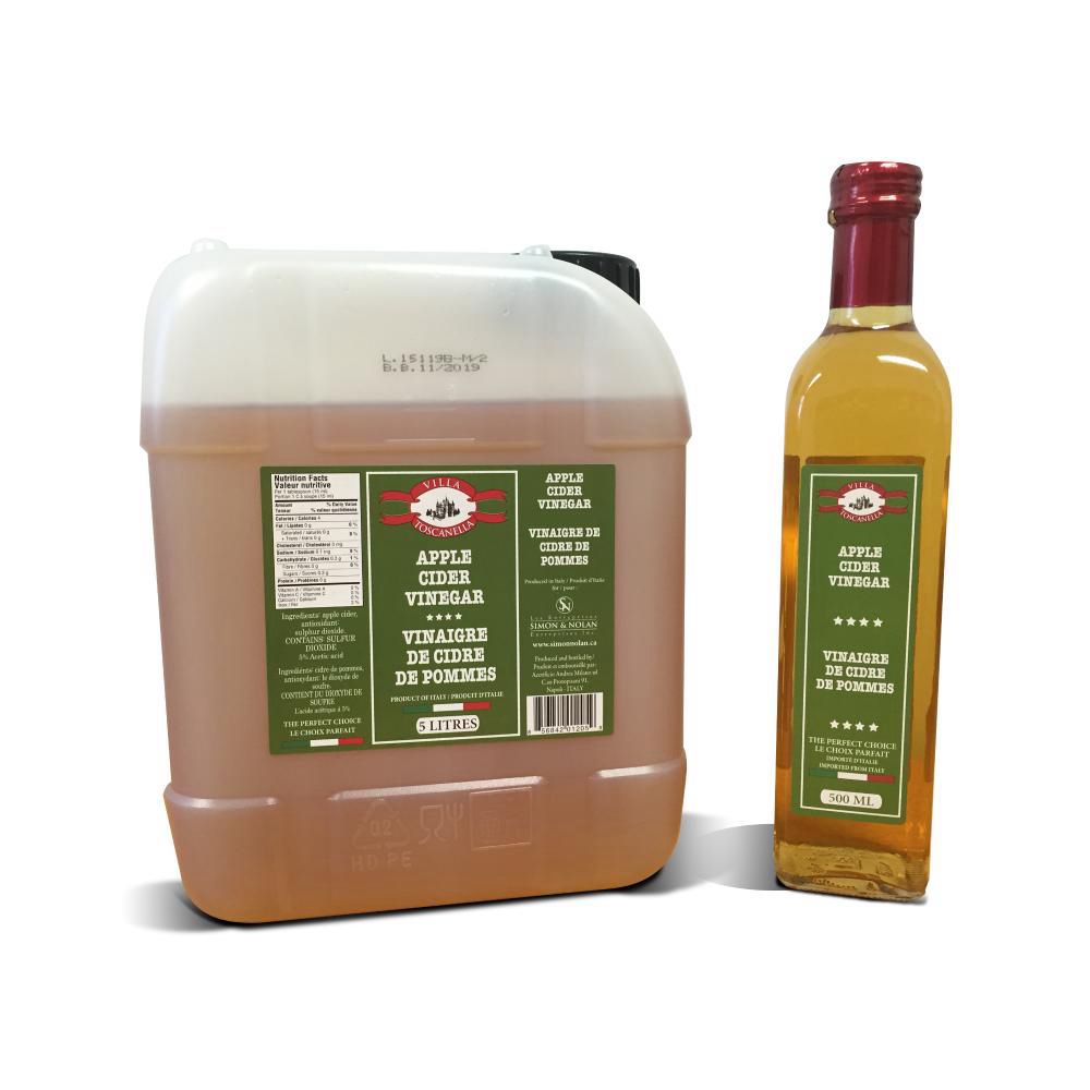 Villa Toscanella Apple Cider Vinegar, 5 L -- 2 Per Case