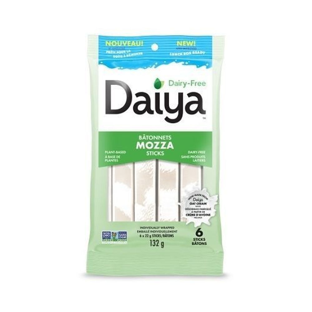Daiya Bâtonnets De Mozzarella À Base De Plantes, 132 G -- 8 Par Boîte