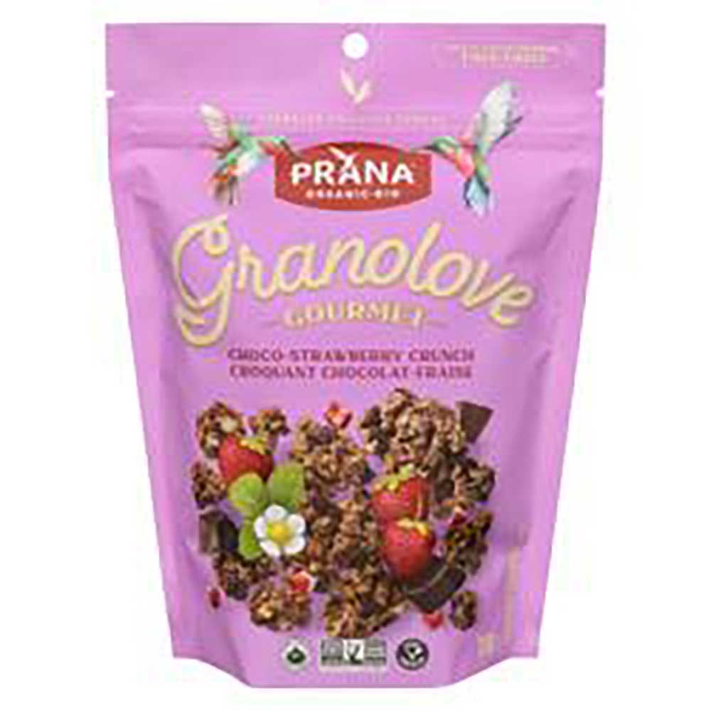 Prana Granola Au Chocolat Et Aux Fraises Granolove, 300 G -- 8 Par Boîte
