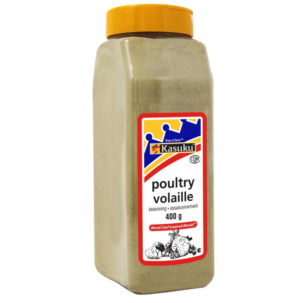 Kasuku Poultry Seasoning, 400 G -- 9 Per Case