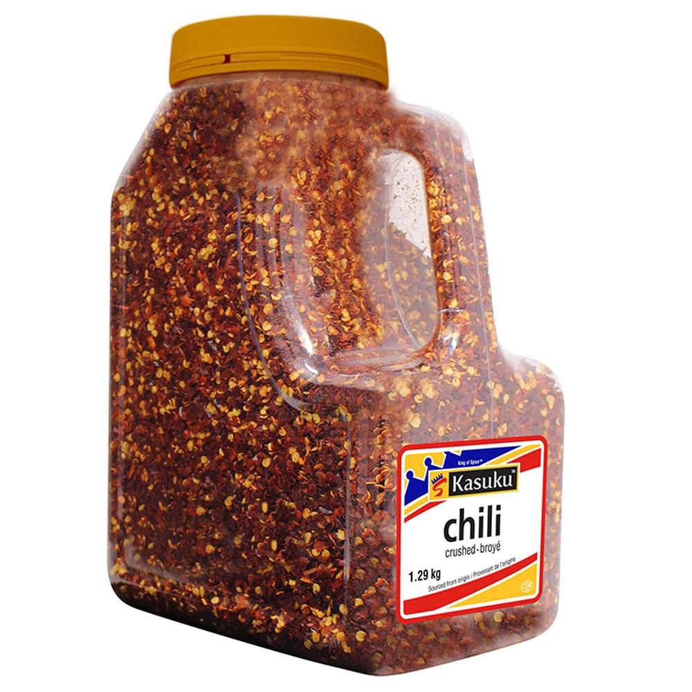 Kasuku Piment Concassé, 1,29 Kg -- 4 Par Caisse