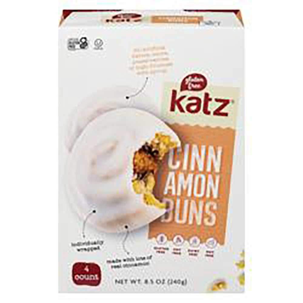 Katz Brioches À La Cannelle Sans Gluten, 240 G -- 6 Par Boîte