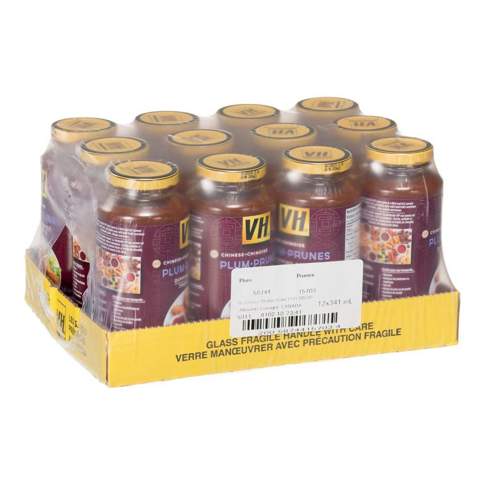 Vh Sauce Aux Prunes, 341 Ml -- 12 Par Boîte