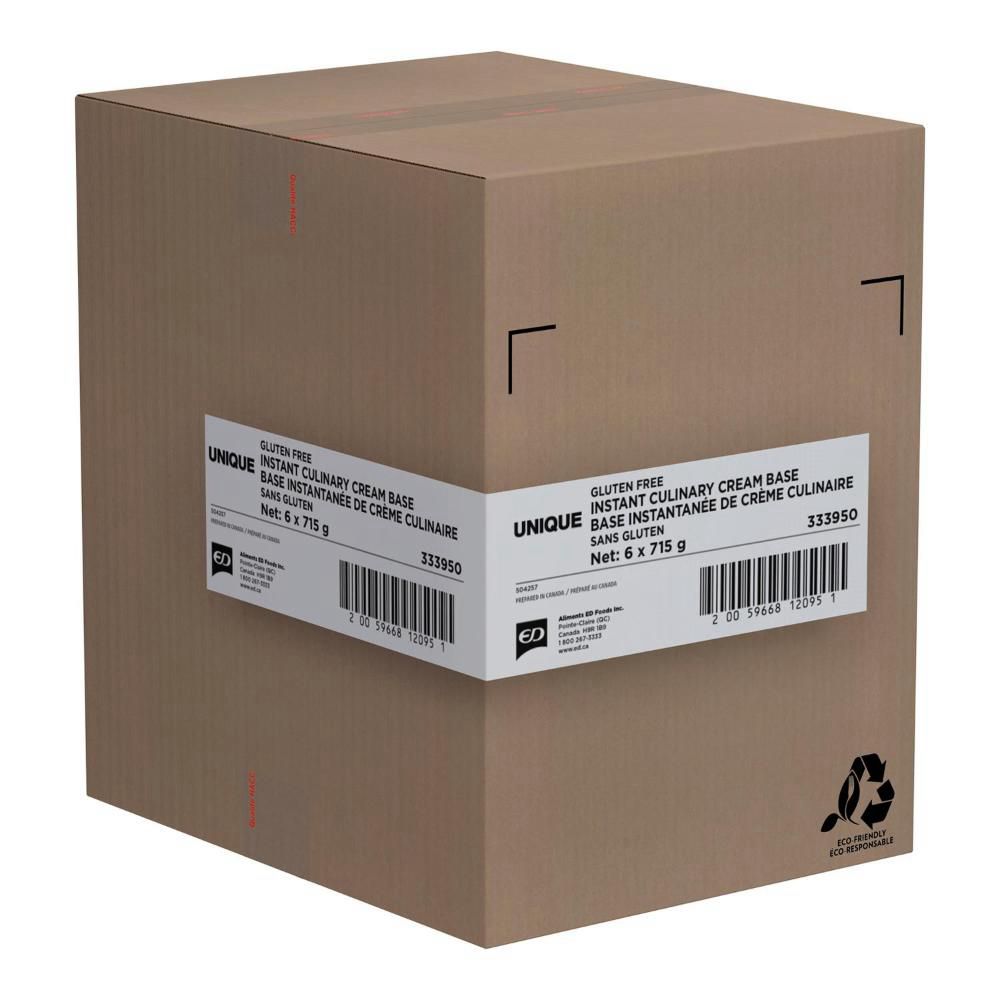 Unique Gluten/free Culinary Cream Base, 715 G -- 6 Per Case
