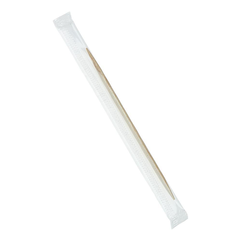 Touch Wood Round Mint Toothpick - Cello Wrap, 1000 Count -- 12 Per Case