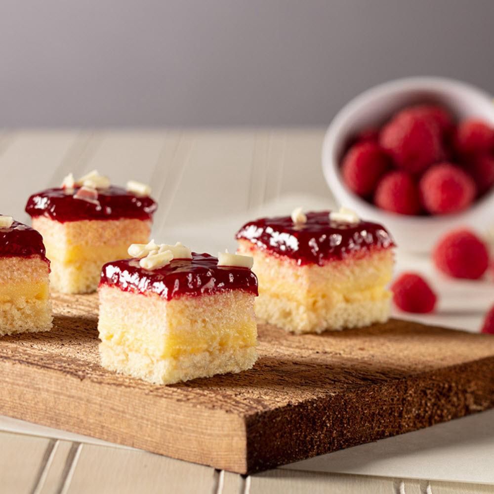 Martin Dessert Gâteau Au Citron Et Aux Framboises, 30 X 40 Cm