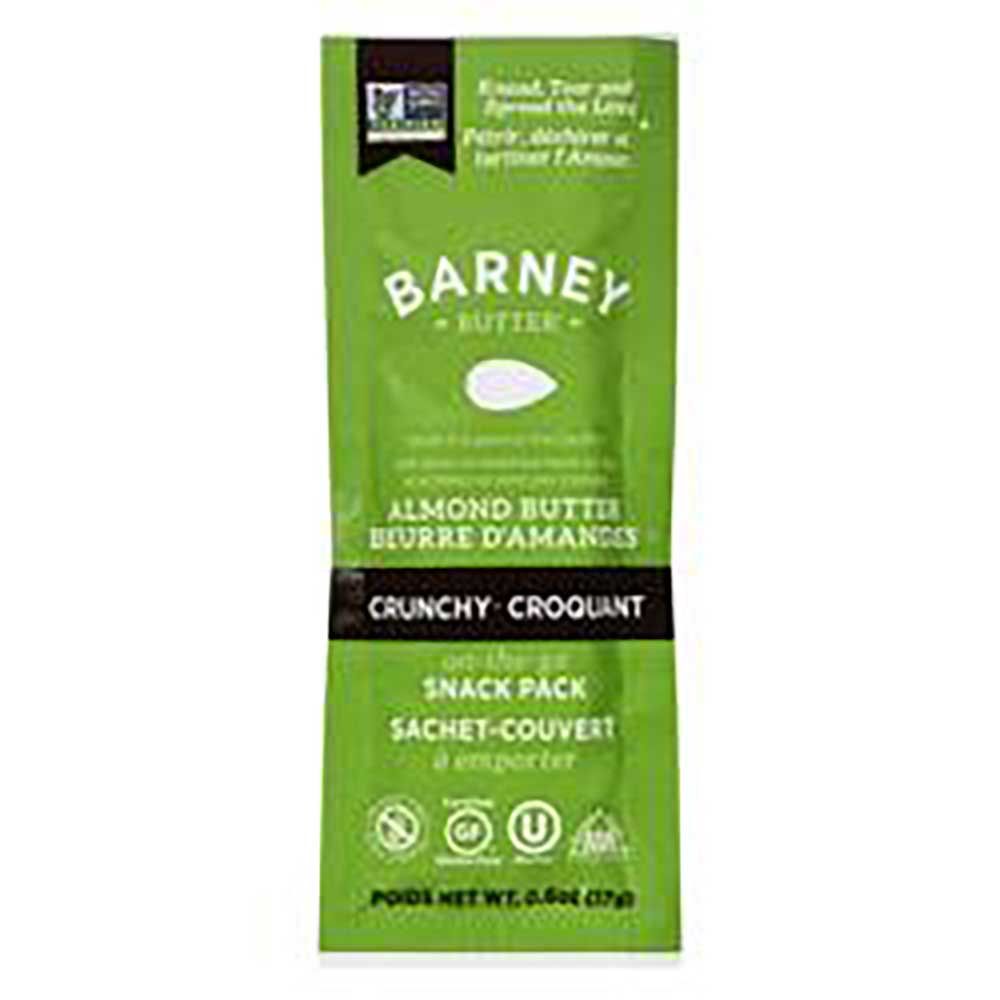 Barney Butter Beurre D'amandes Croquant À Emporter, 0,6 Oz -- 60 Par Boîte