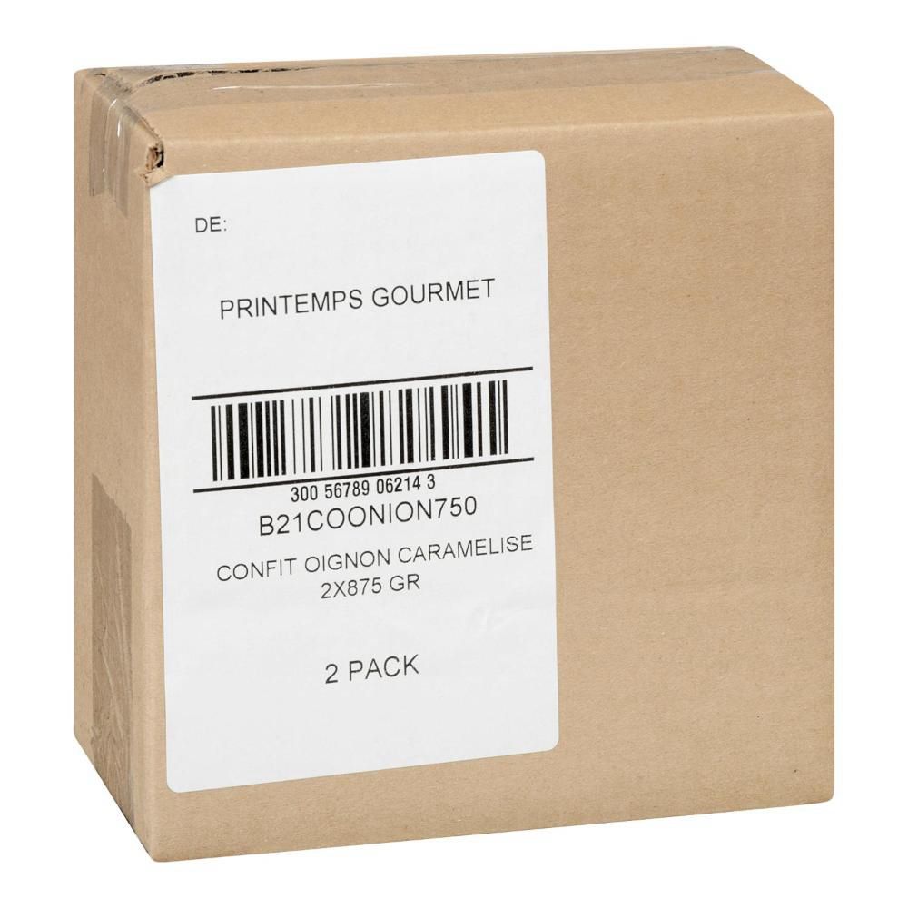 Brickstone Caramalized Onion Confit, 875 G -- 2 Per Case