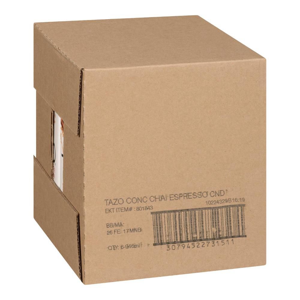 Tazo Espresso Chai Latte Concentrate, 946 Ml -- 6 Per Case