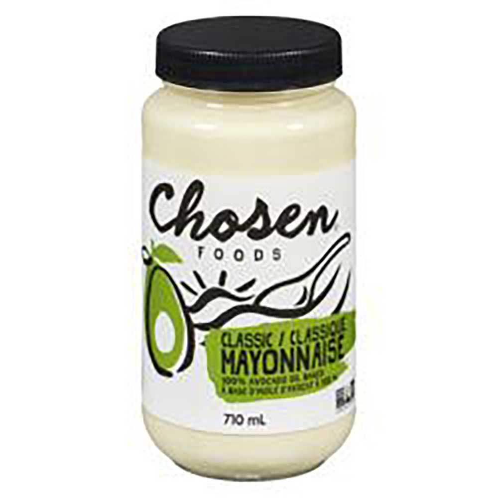 Chosen Foods Mayonnaise Classique À L'huile D'avocat, 710 Ml -- 6 Par Boîte