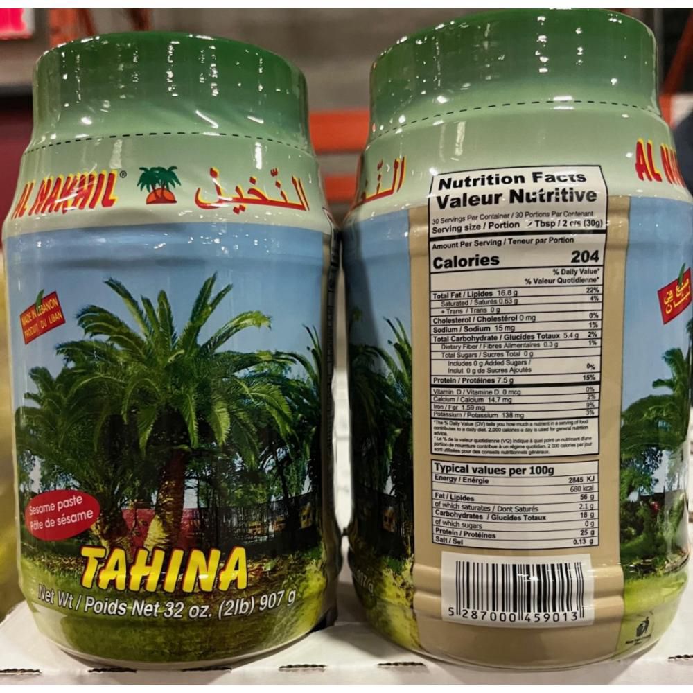 Tousain Beurre De Sésame Et Tahini, 907 G -- 12 Par Boîte