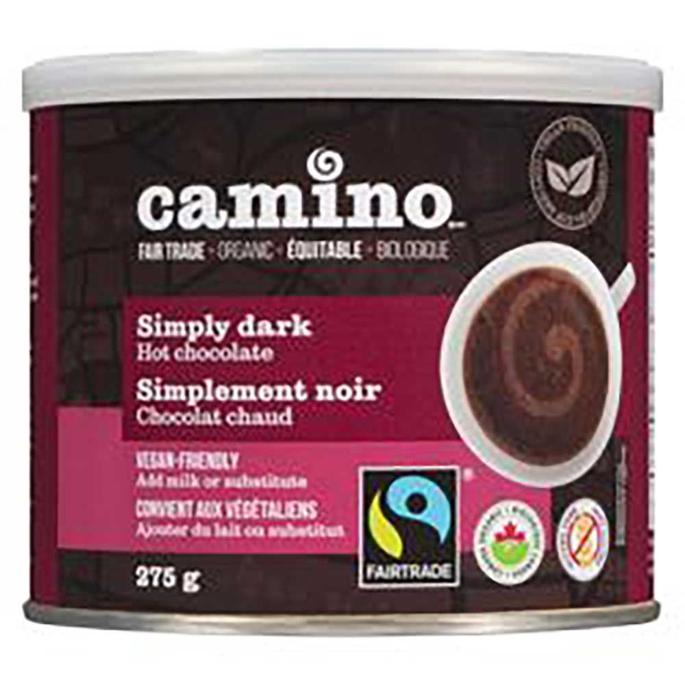 Camino Organic Simply Dark Hot Chocolate, 275 G -- 6 Per Case