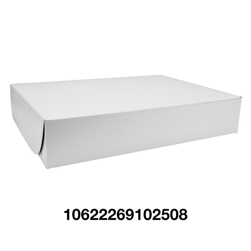 Graphic Packaging Paperboard Cake Box, 21 X 15 X 4 In -- 50 Per Case
