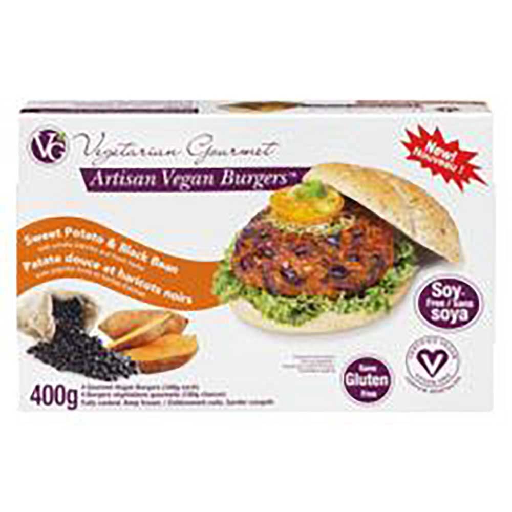 Vg Gourmet Sweet Potato And Black Bean Burger, 400 G -- 12 Per Case