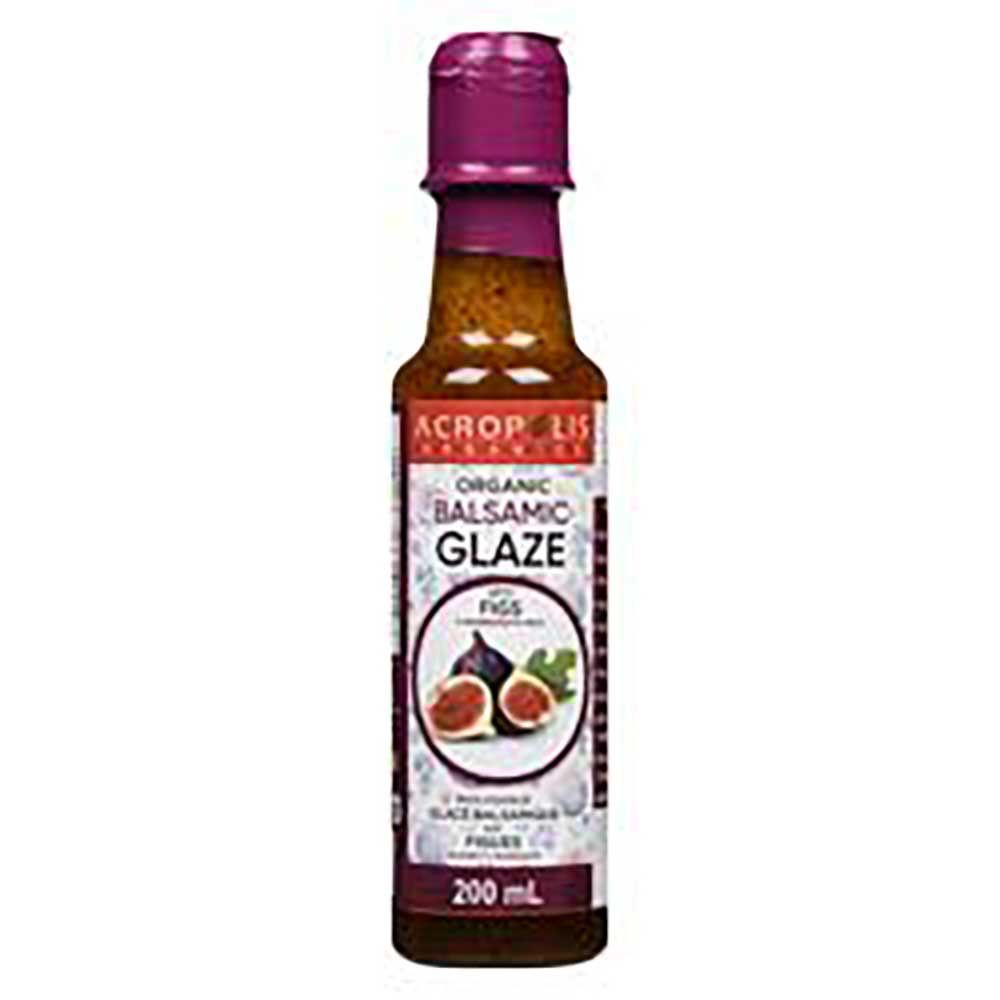 Acropolis Organics Balsamic Glaze With Figs, 200 Ml -- 6 Per Case