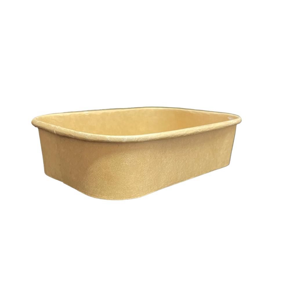 Serv-a Kraft Rectangular Container, 16 Oz Capacity -- 6 Per Case