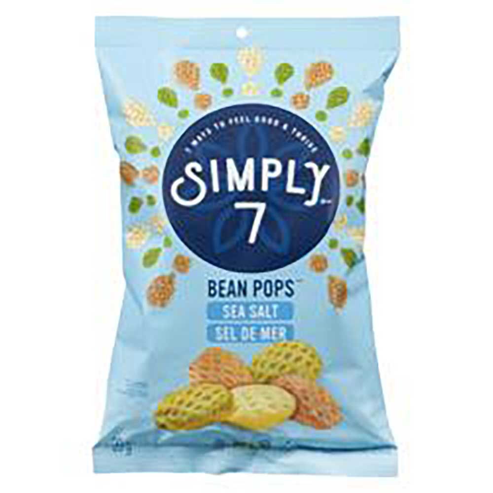 Simply7 Sucettes De Haricots Au Sel De Mer, 99 G -- 12 Par Boîte