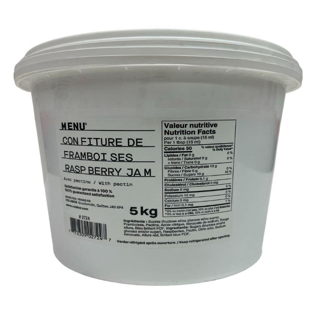 Menu Raspberry Jam With Pectin, 5 Kg