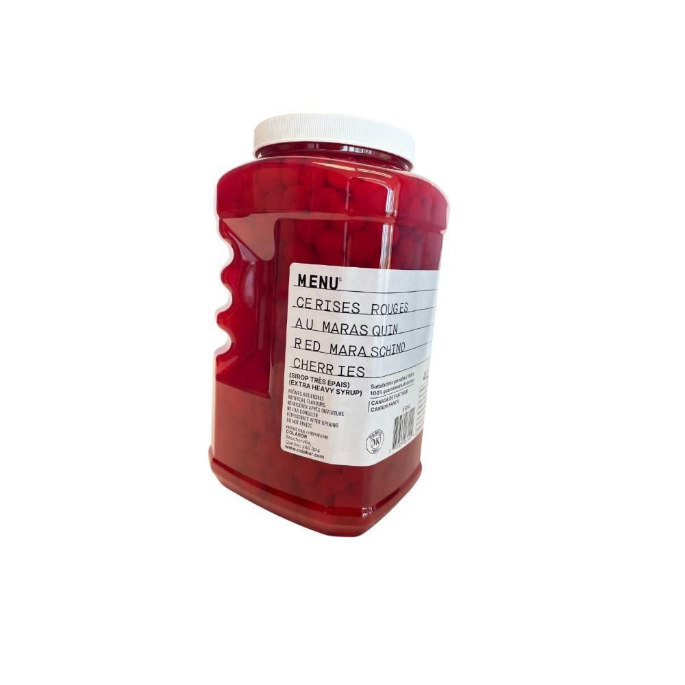 Menu Medium No Stem Red Cherry, 4 L