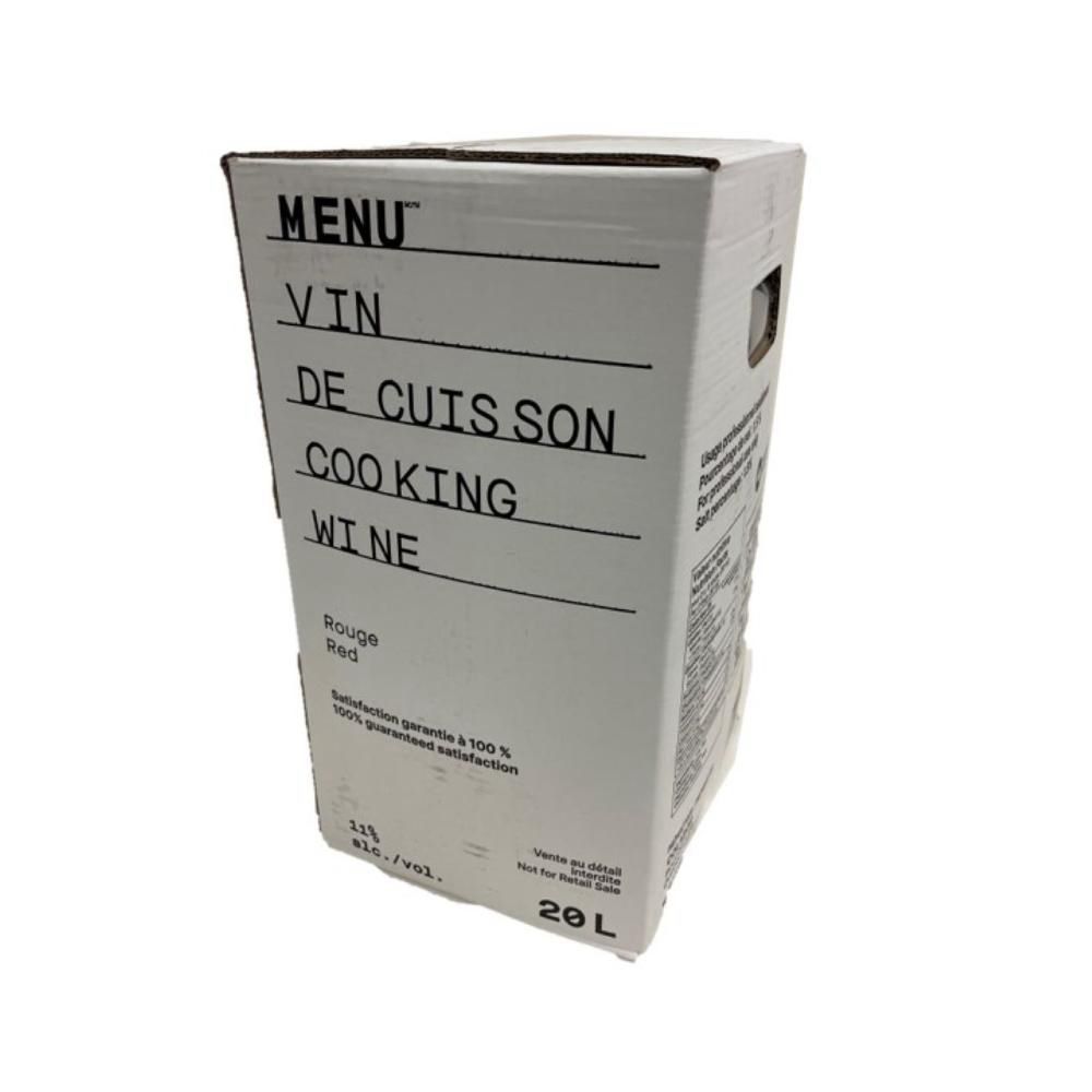 Menu Red Cooking Wine, 20 L