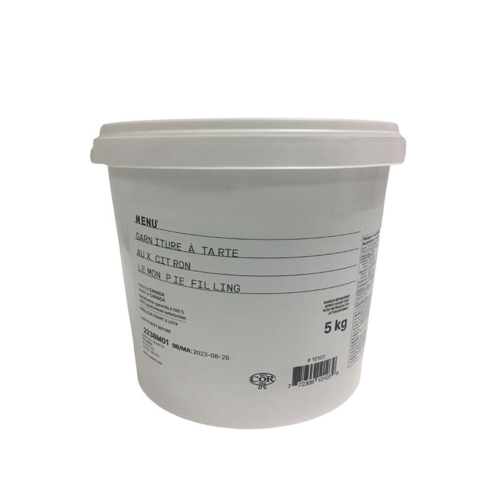 Menu Lemon Pie Filling, 5 Kg