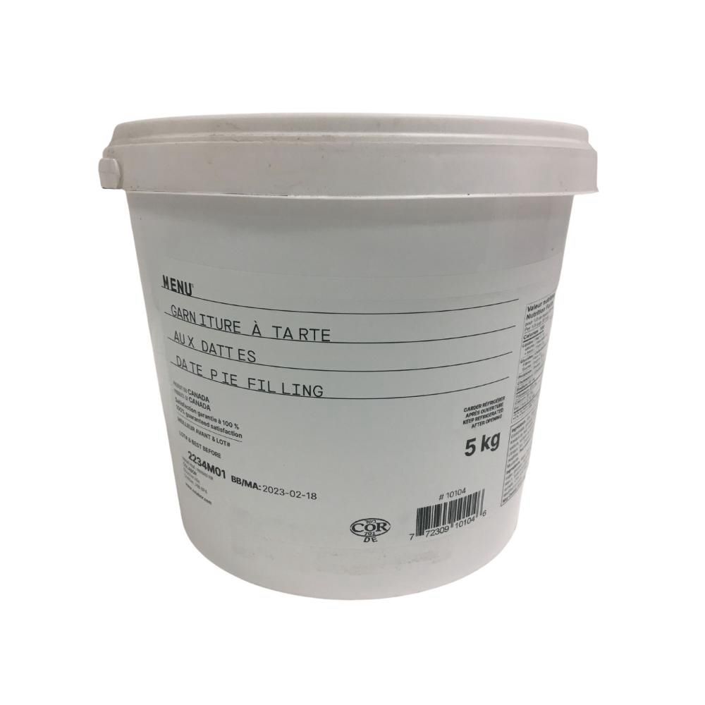 Menu Date Pie Filling, 5 Kg