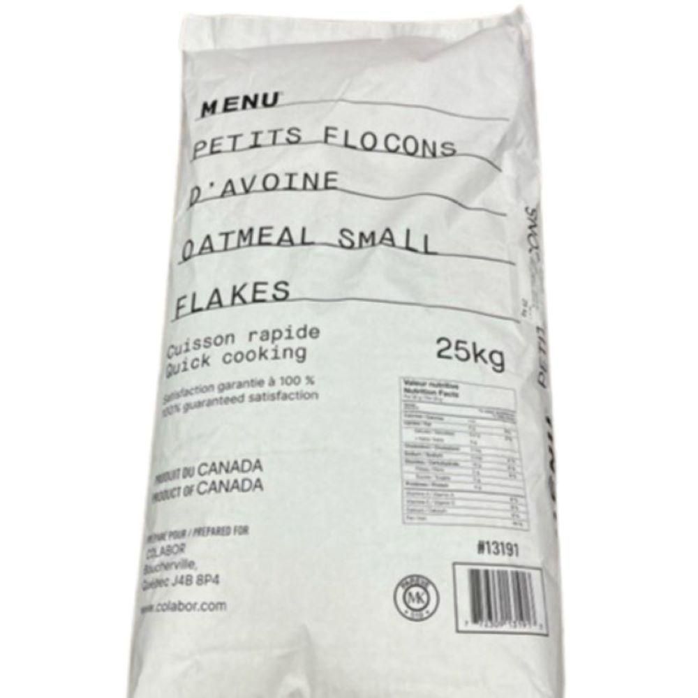 Menu Small Flakes Oatmeal, 25 Kg