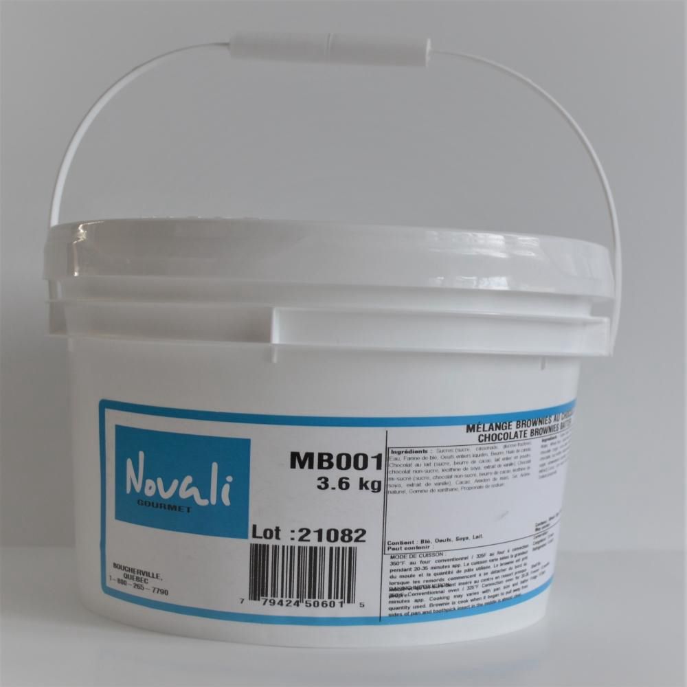 Novali Chocolate Brownie Mix, 3.6 Kg
