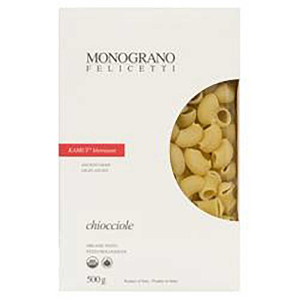 Monograno Felicetti Organic Kamut Chiocciole, 500 G -- 12 Per Case