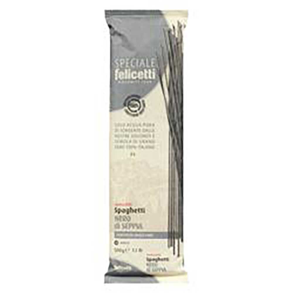 Felicetti Spaghetti De Blé Dur À L'encre De Seiche, 500 G -- 12 Par Boîte